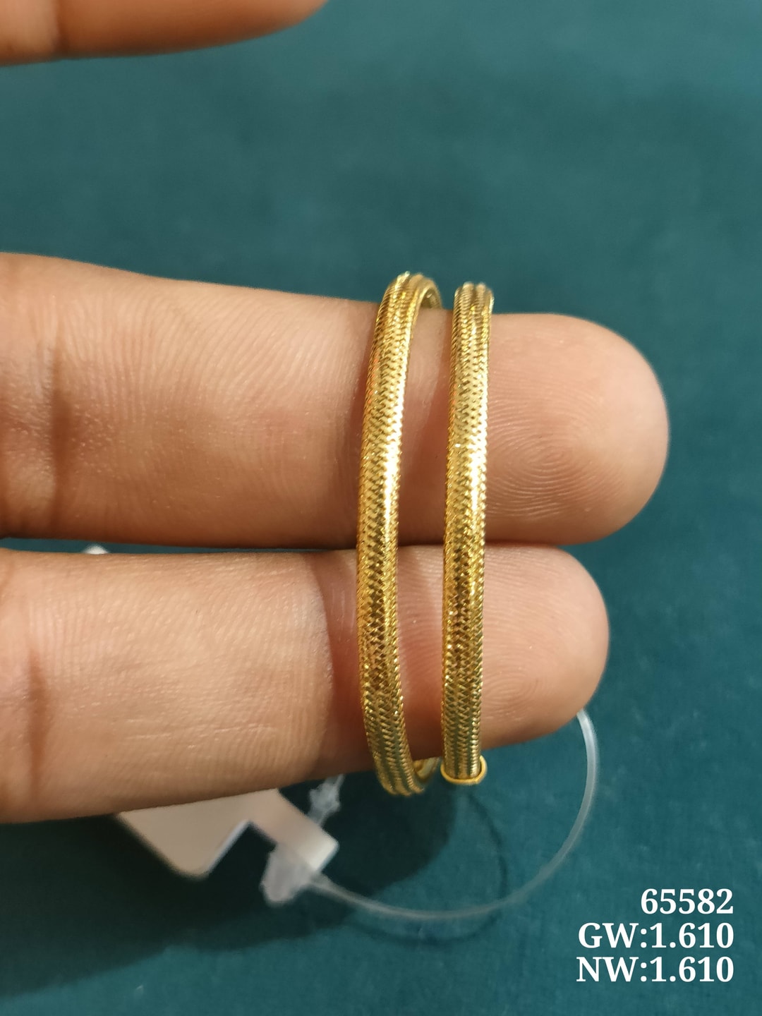 18K Baby Single Kada Bangle