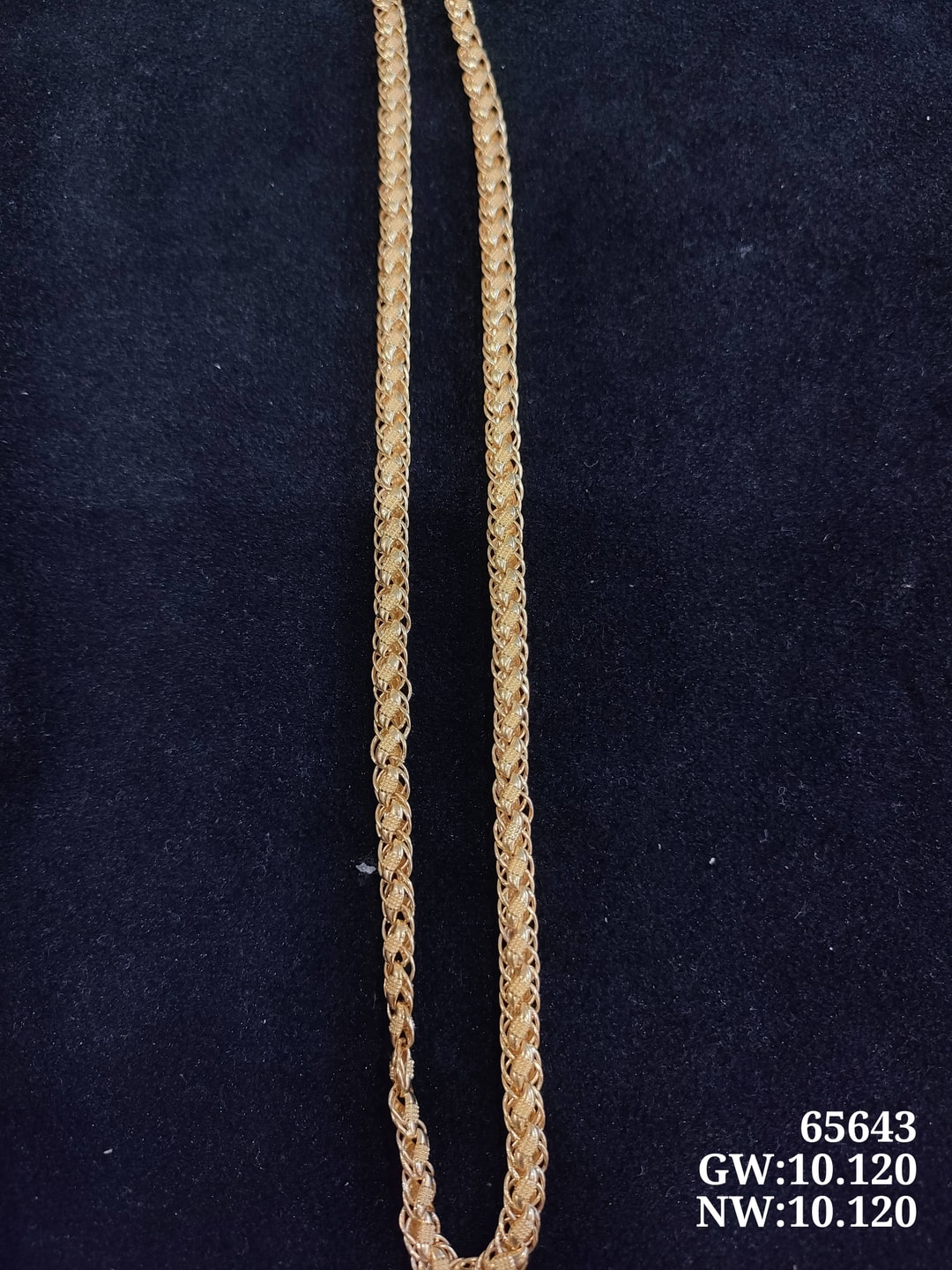 22K Bahubali Chain Hook