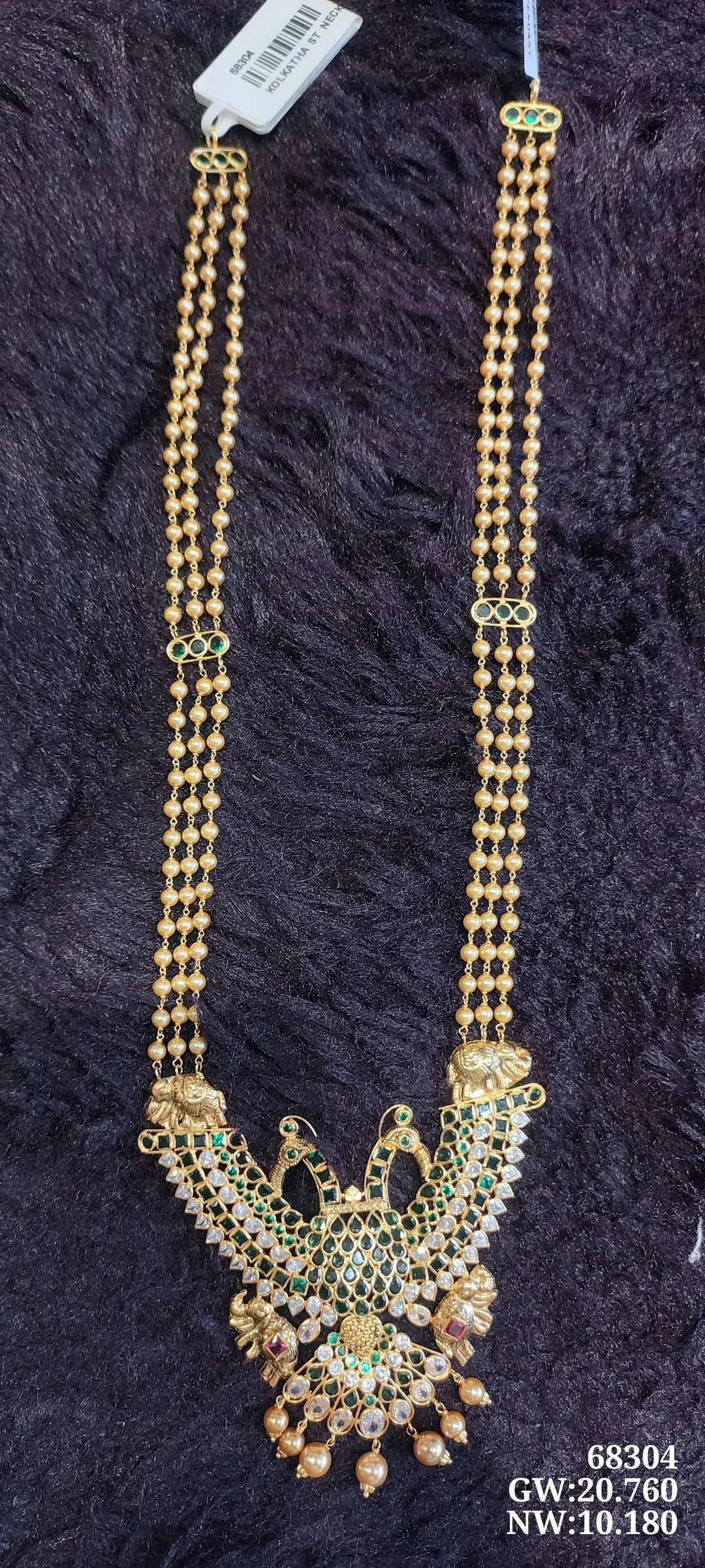22K Kolkatha St Necklece Necklace