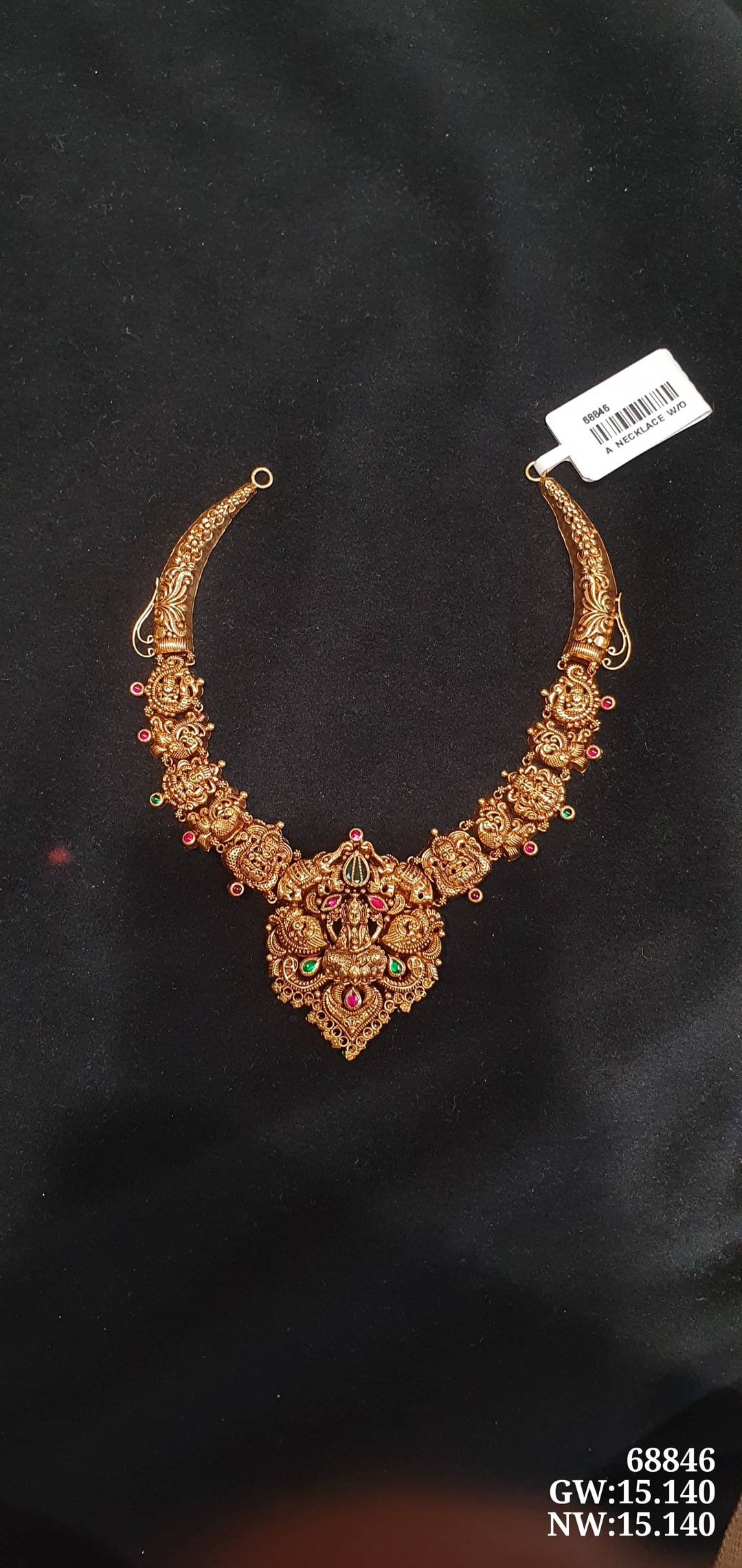 22K A Necklace W/O