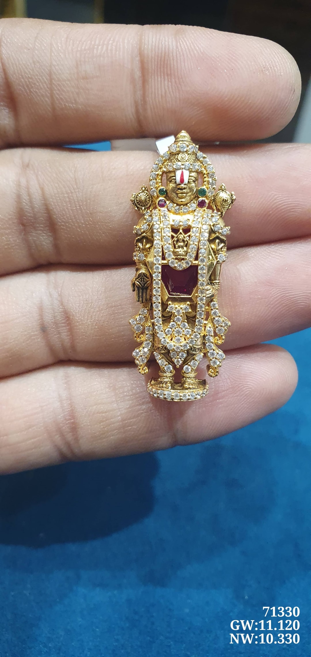 22K Cst Pendent