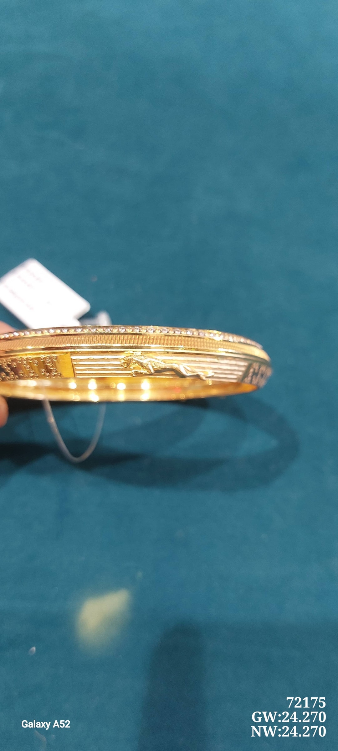 22K G Single Kada Bangle