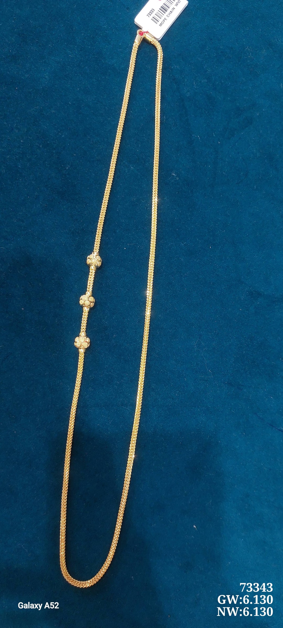 22K C Gundu Chain